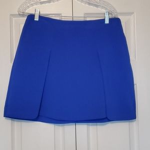 Banana Republic blue mini skirt size 10 EUC